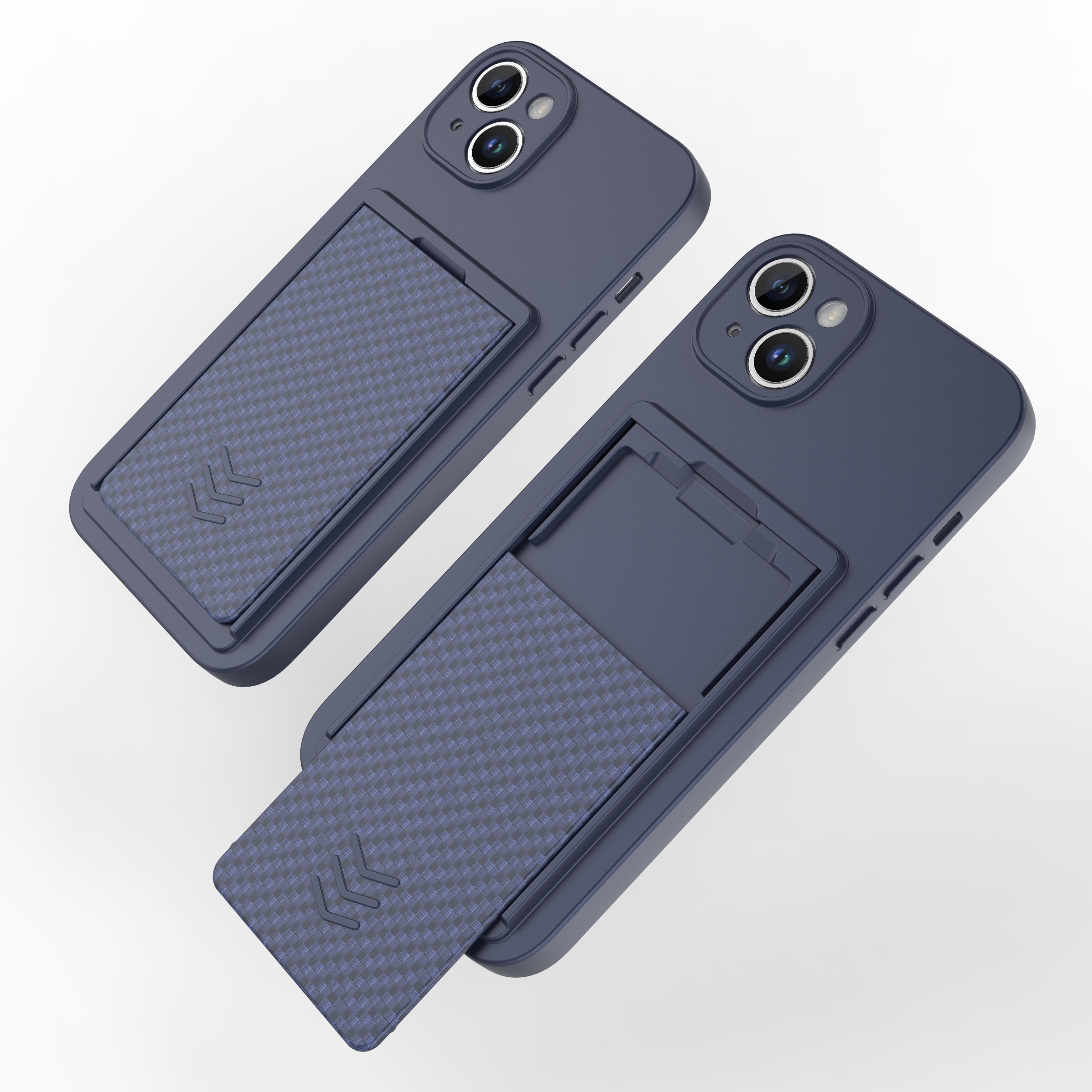 For iPhone 14 TPU Phone Case with PC Slide Card Holder Anti-drop Phone Cover For iPhone 14 TPU Phone Case with PC Slide Card Holder Anti-drop Phone Cover